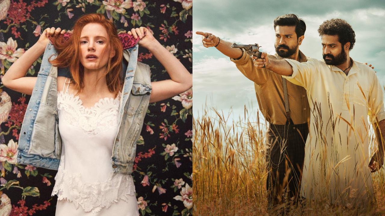 Jessica Chastain heaps praise on SS Rajamouli's epic 'RRR', says 'watching this film was such a party'